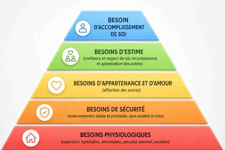 2e base : Savoir ce que ton partenaire t'apporte dans la pyramide de Maslow