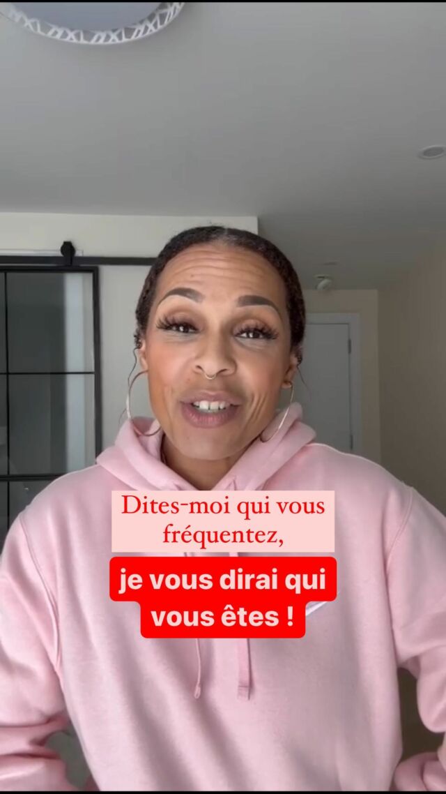 Et vous ? Vous fréquentez qui ? Il y à longtemps, J’ai fait le choix de m’entourer de personnes qui m’inspirent. Vous en avez d’ailleurs un exemple dans ma dernière vidéo Y* pour la voir commentez vidéo et vous recevrez en dm le lien pour la regarder.

Commentez vidéo